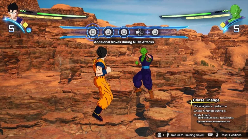 Dragon Ball! Sparking Zero: Allenamento con Piccolo