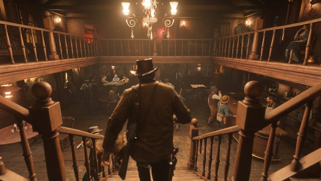 Red Dead Redemption II Saloon