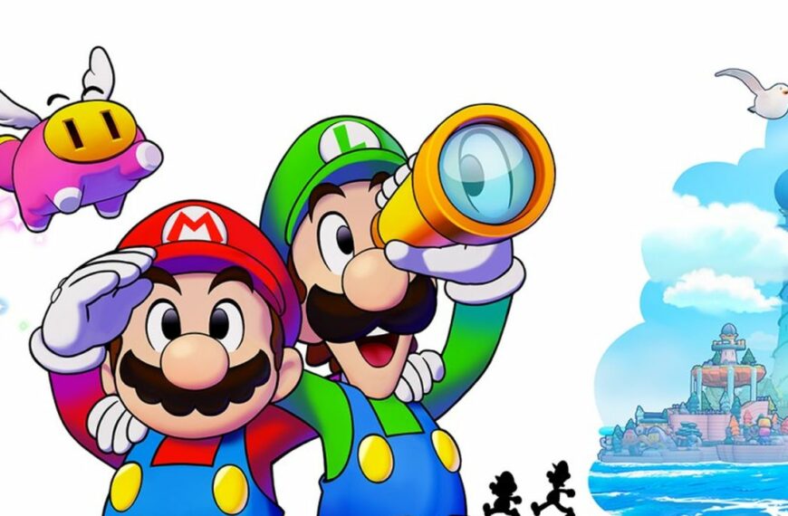 Mario & Luigi: Fraternauti alla Carica è ora disponibile