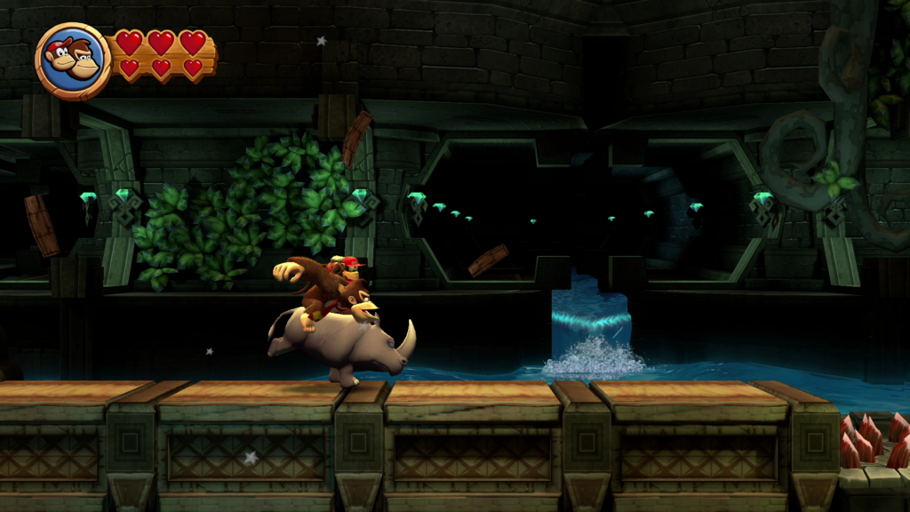 Donkey Kong Country Returns HD Recensione: corsa rinoceronte